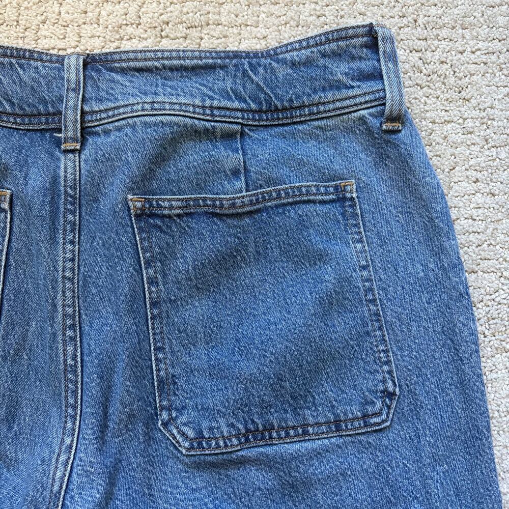 J Crew Slim-Wide Jean With Stacked Buttons Size 30 Ankle High-rise - Picture 5 of 11